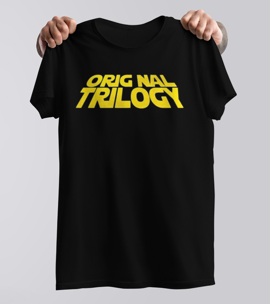 Original Trilogy Snob Movie Blockbuster Style T-Shirt