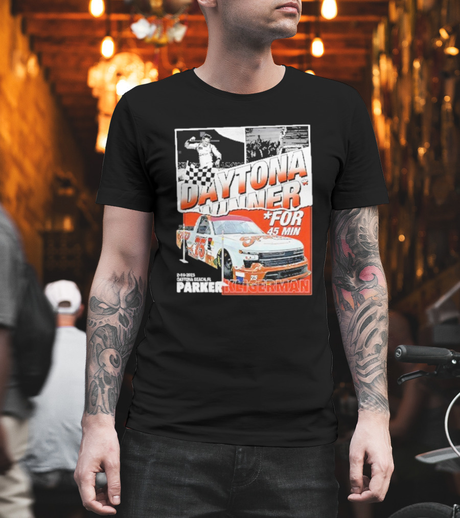 Parker Kligerman Daytona Winner 45 Min Celebration NASCAR Race Car 75 T-Shirt