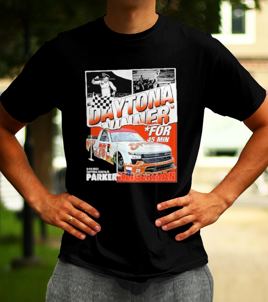 Parker Kligerman Daytona Winner 45 Min Celebration NASCAR Race Car 75 T-Shirt