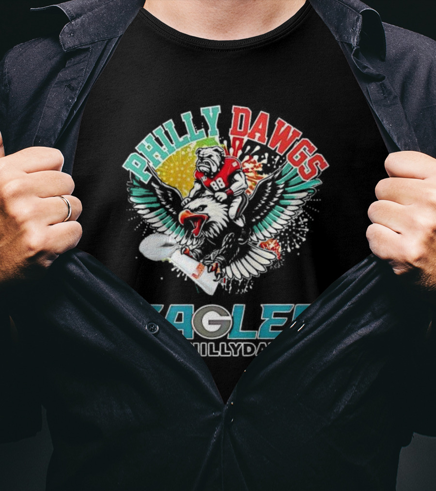 Philly Dawgs Eagles It's Philly Dawgs T-Shirt