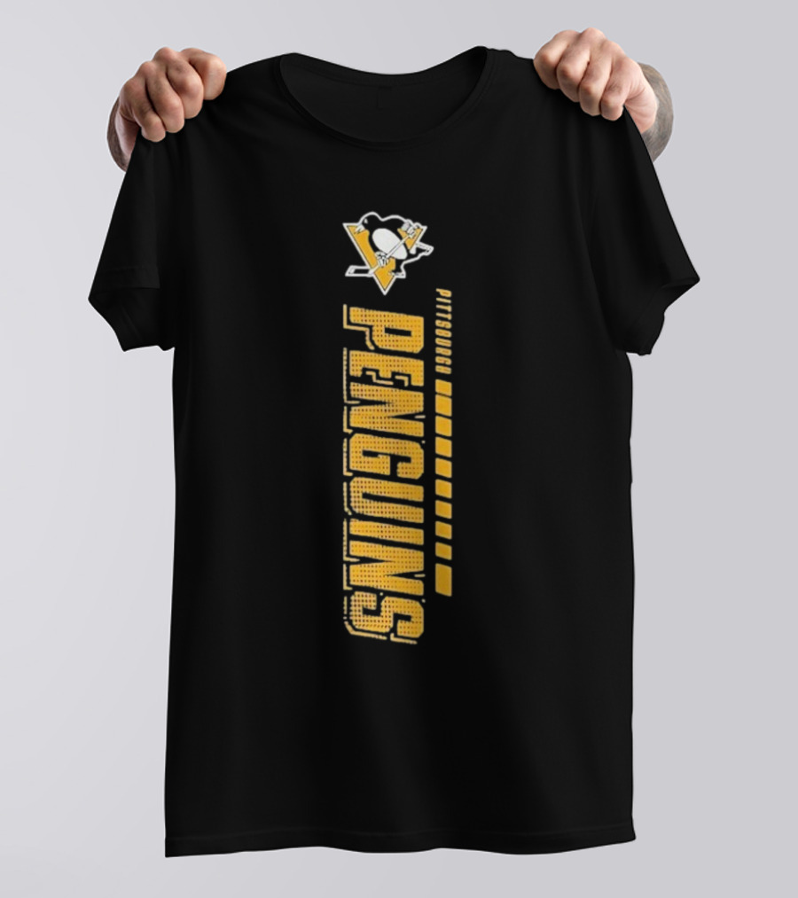 Pittsburgh Penguins Team Hockey NHL Iconic Atmosphere T-Shirt