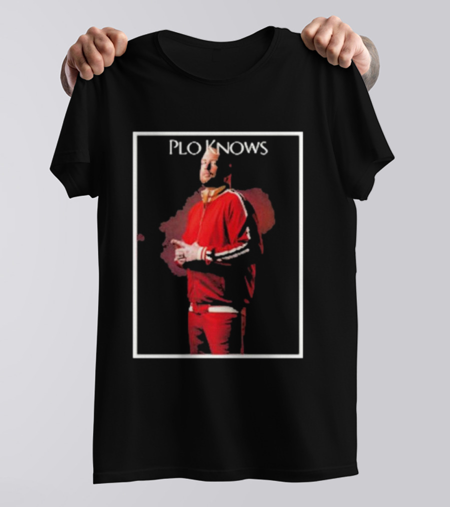 Plo Knows Big Plo Red Tracksuit Outfit T-Shirt