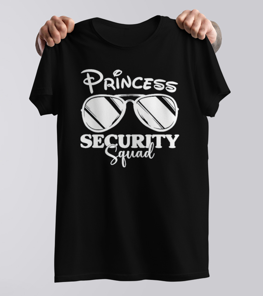 Princess Security Squad Sunglasses Fun T-Shirt