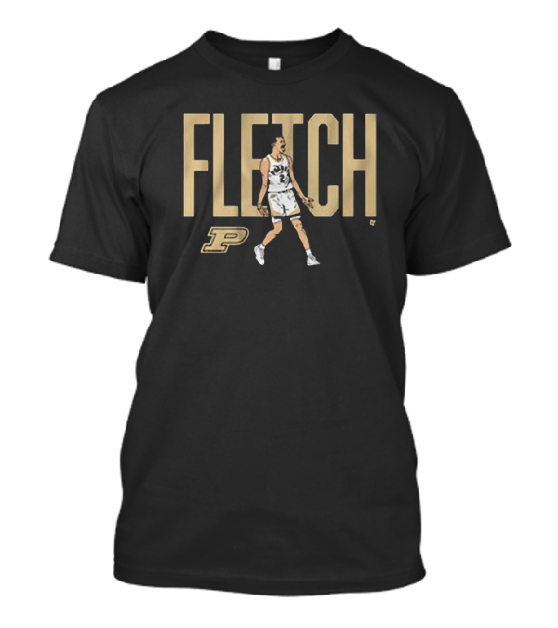 Purdue Basketball Fletch P T-Shirt