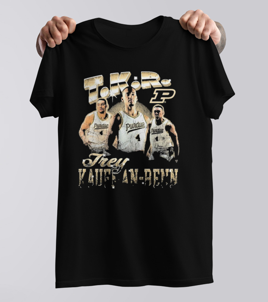 Purdue Basketball TKR Trey Kaufman-Renn Vintage 90s T-Shirt