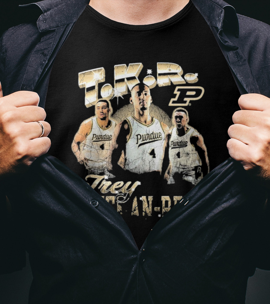 Purdue Basketball TKR Trey Kaufman-Renn Vintage 90s T-Shirt
