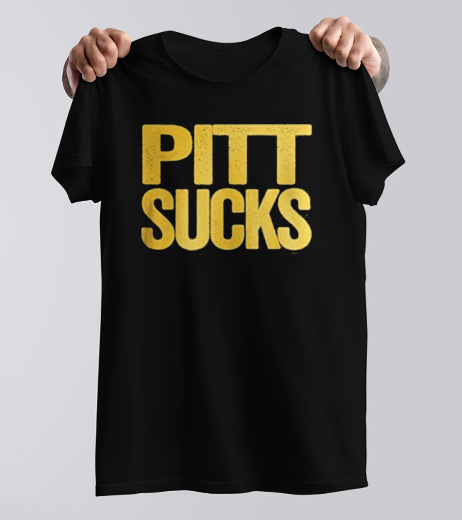 West Virginia Mountaineers Pitt Sucks T-Shirt