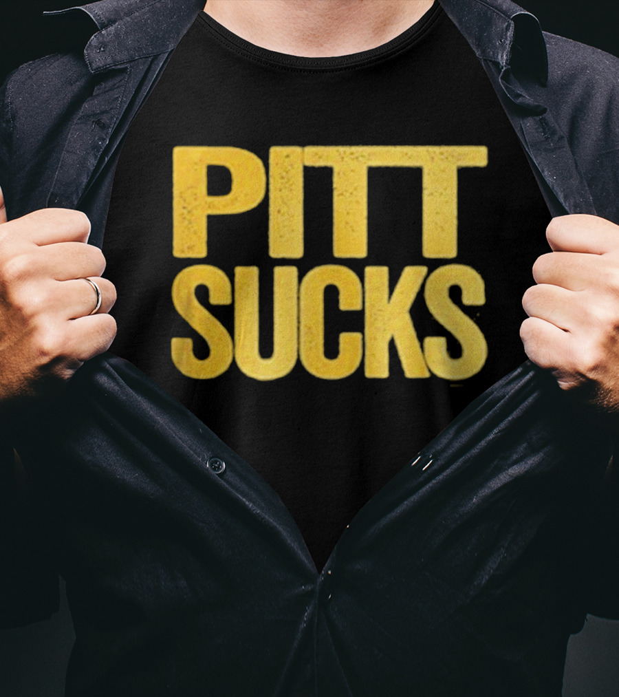 West Virginia Mountaineers Pitt Sucks T-Shirt
