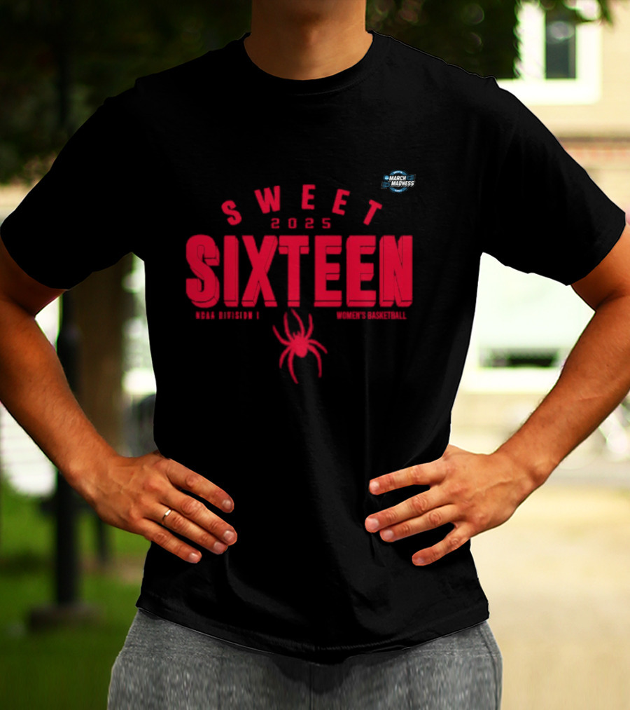 Richmond Spiders Sweet Sixteen 2025 NCAA Women’s Basketball Tournament March Madness T-Shirt
