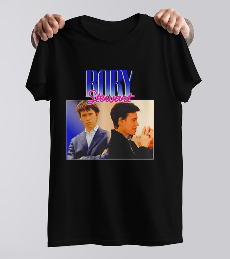 Rory Stewart Retro Style Dual Image T-Shirt