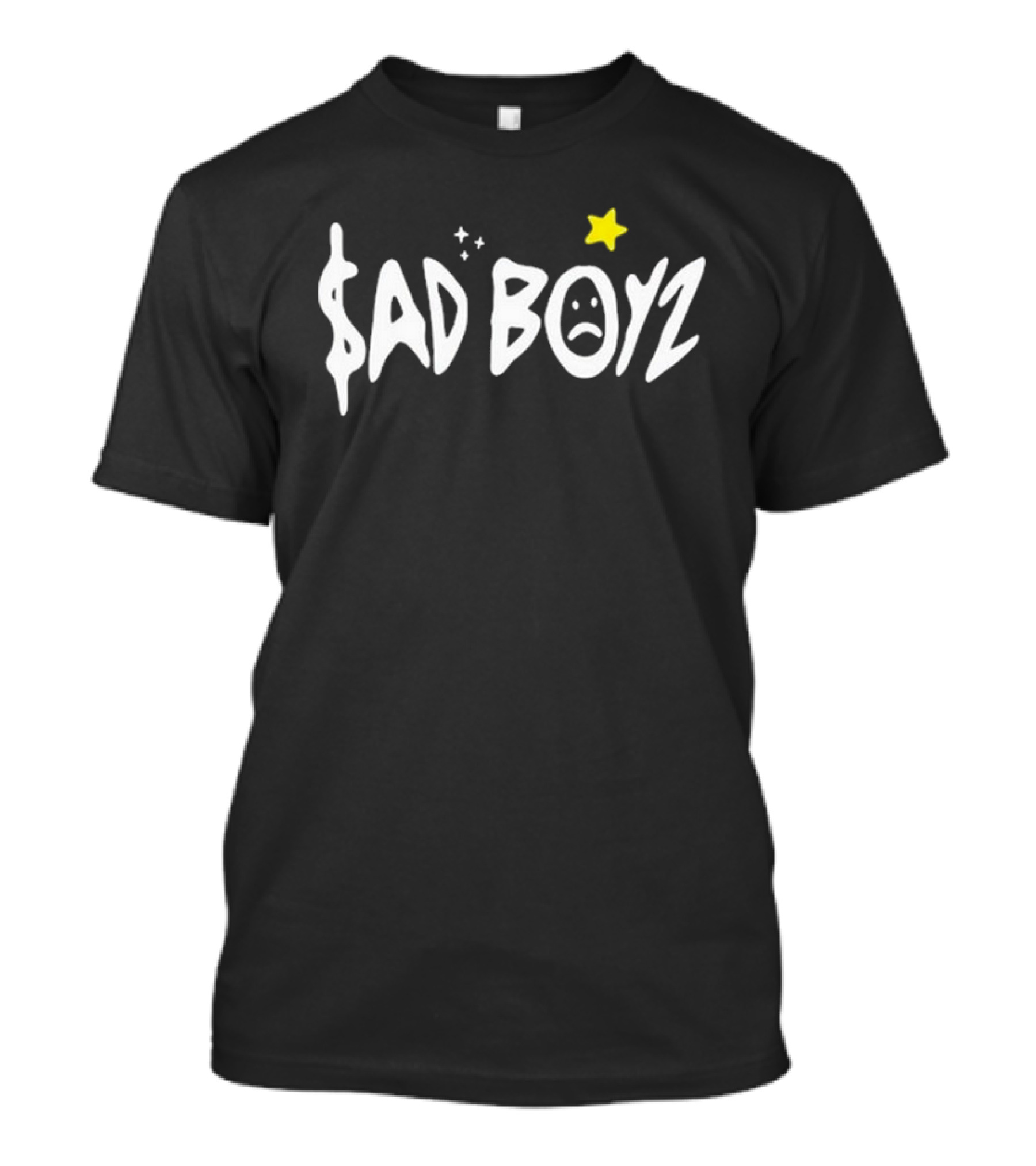 Sad Boyz Coachella Indio California 2025 Dollar Sign Sad Face Star T-Shirt