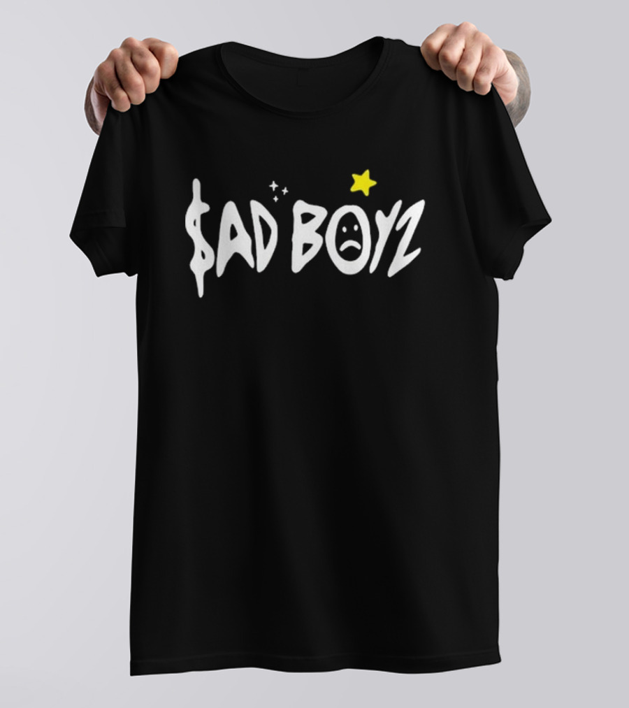 Sad Boyz Coachella Indio California 2025 Dollar Sign Sad Face Star T-Shirt