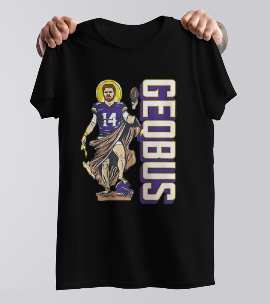 Sam Darnold GEQBUS 14 Minnesota Vikings T-Shirt