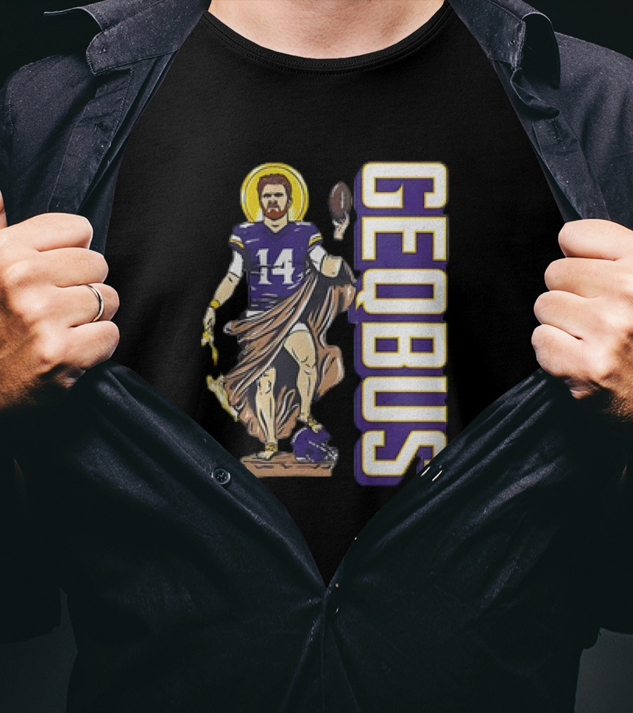 Sam Darnold GEQBUS 14 Minnesota Vikings T-Shirt
