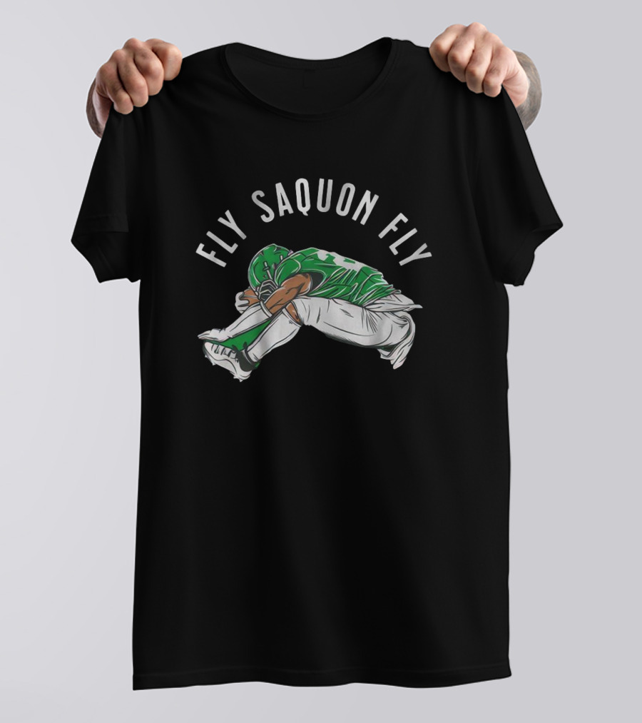 Fly Saquon Fly Philadelphia Eagles Win Washington Commanders T-Shirt