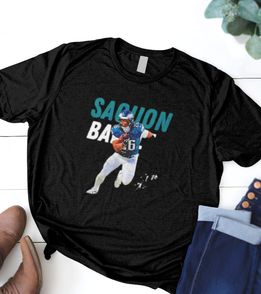 Saquon Barkley Philadelphia Eagles 26 Signature Edition T-Shirt