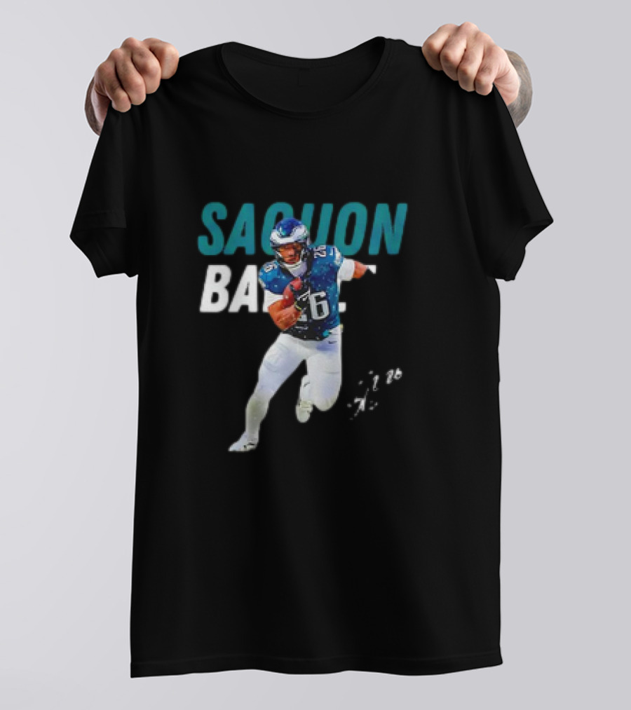 Saquon Barkley Philadelphia Eagles 26 Signature Edition T-Shirt