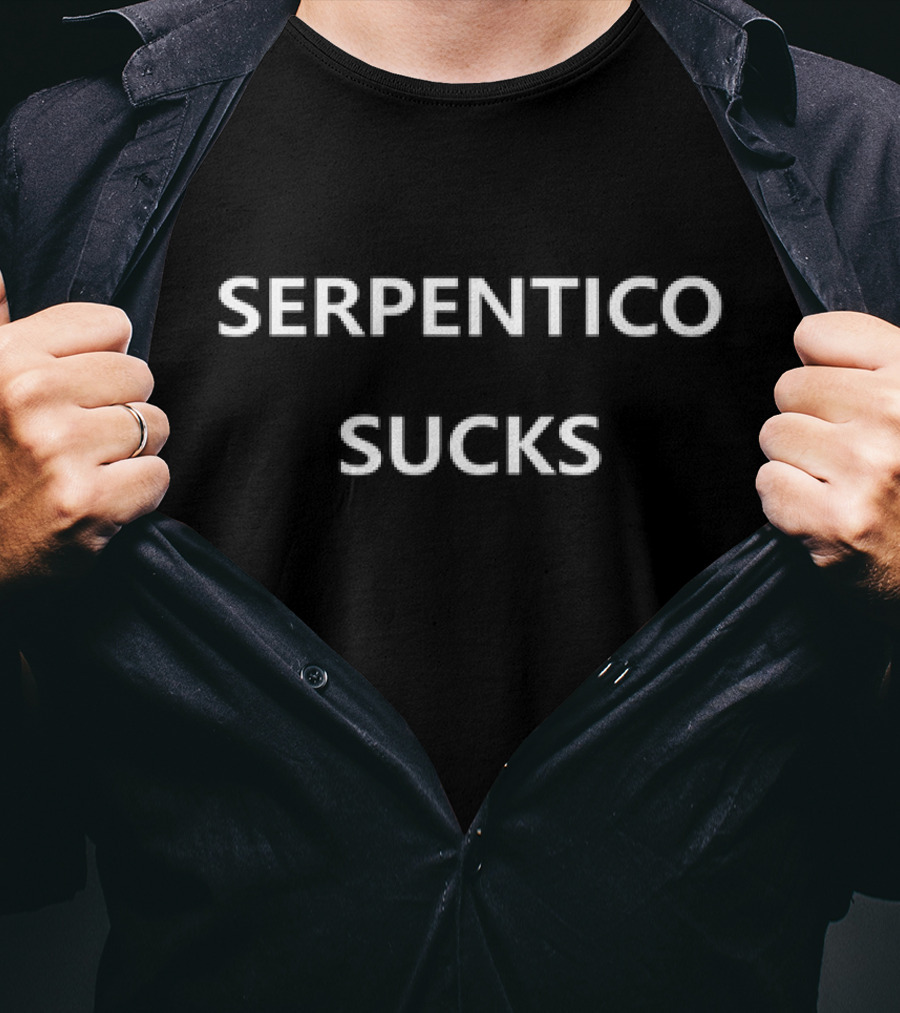 Serpentico Sucks Wrestling Fan Apparel T-Shirt