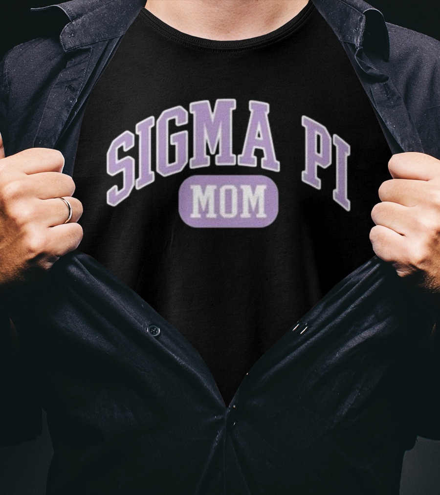 Sigma Pi Mom Collegiate Greek Letters T-Shirt