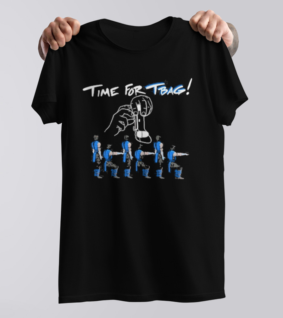 Time For T-Bag Sikander555 Basketball Celebration Sequence T-Shirt