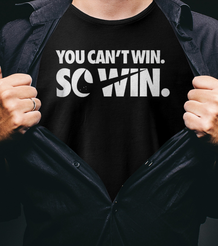 You Can't Win So Win Nike Parody T-Shirt