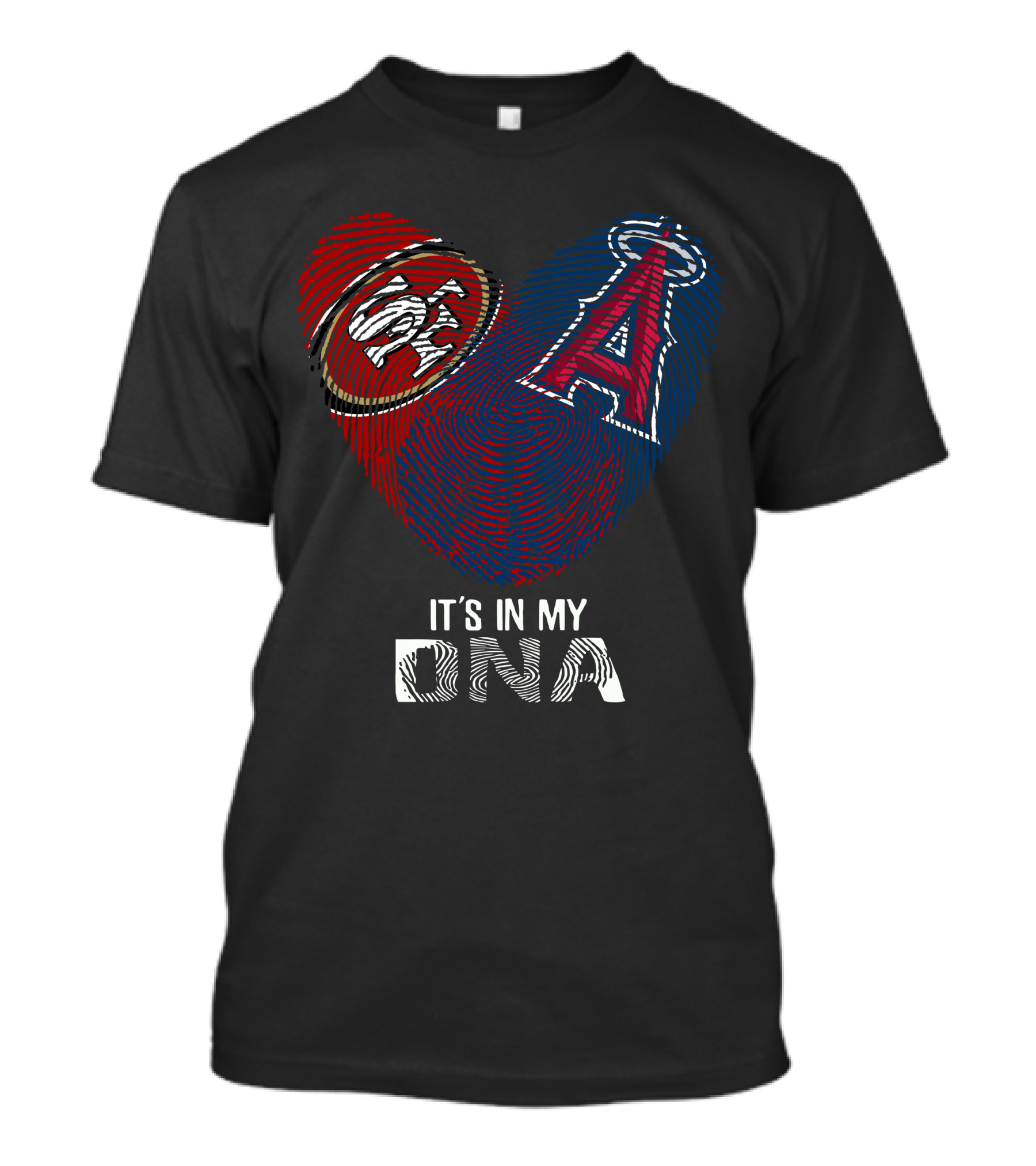 49ers Los Angeles Angels It's In My Dna T-Shirt