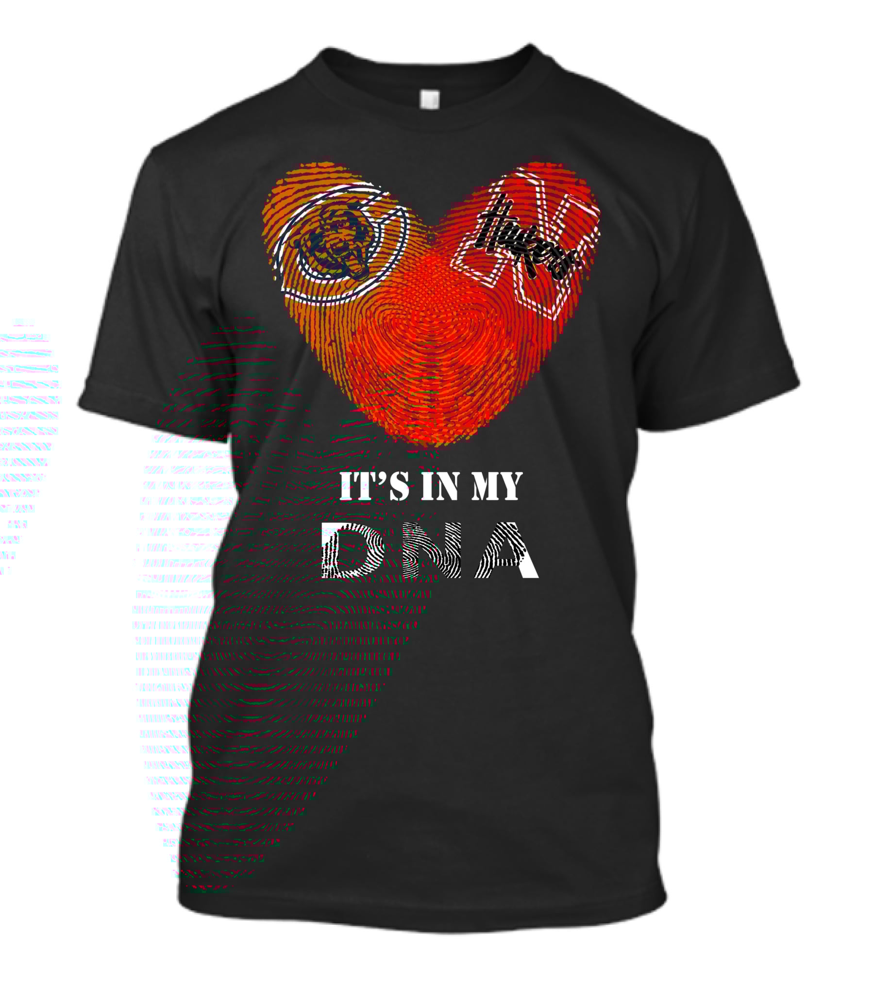 Bears Huskers It's In My Dna T-Shirt