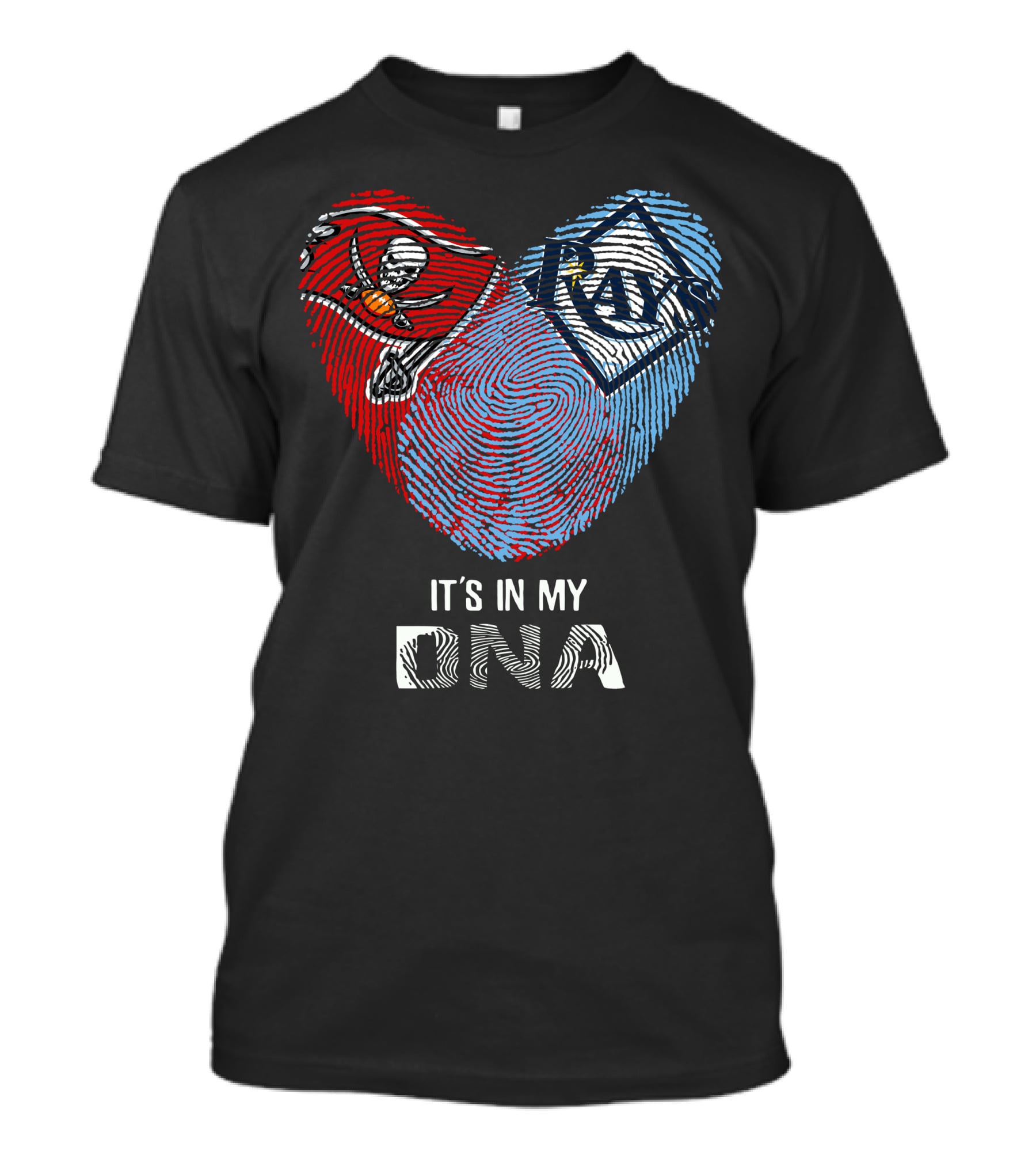Buccaneers Rays Heart It’s In My Dna T-Shirt