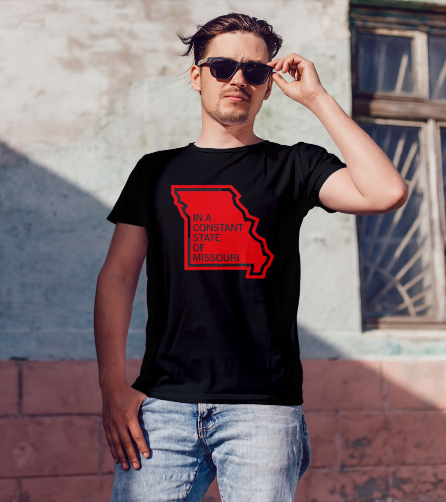 In A Constant State Of Missouri Map T-Shirt
