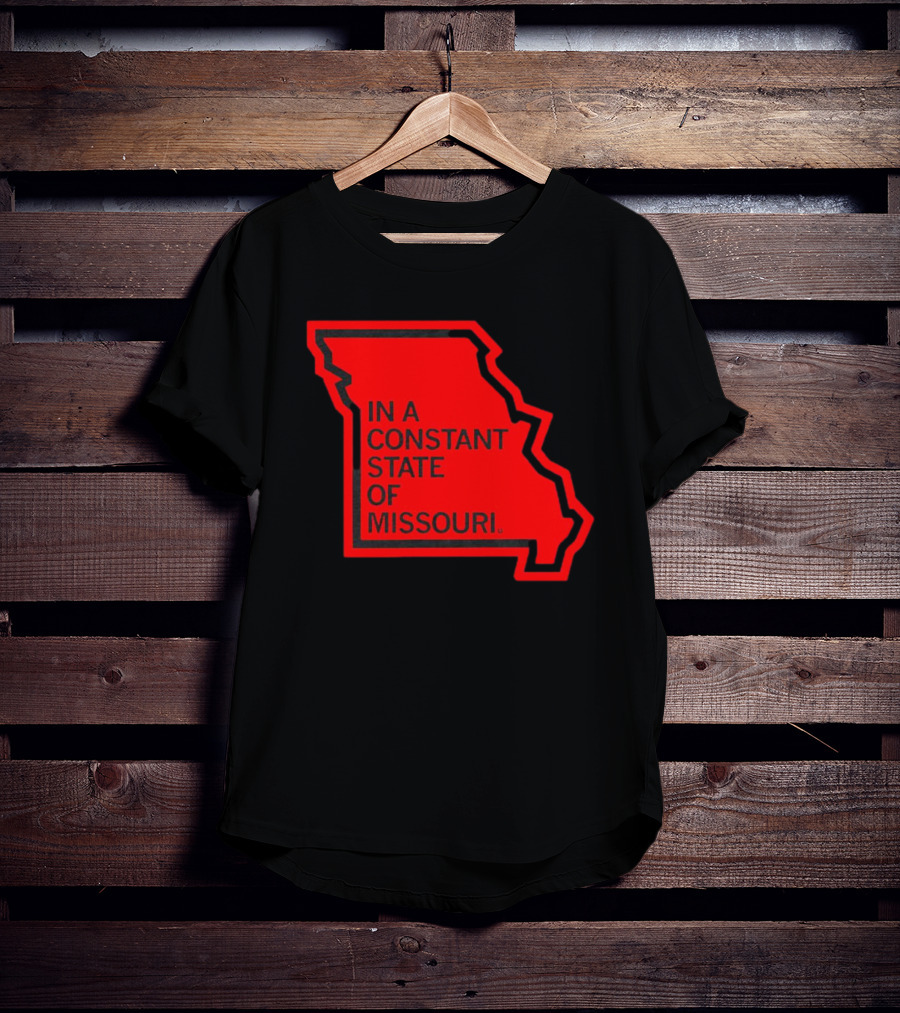 In A Constant State Of Missouri Map T-Shirt