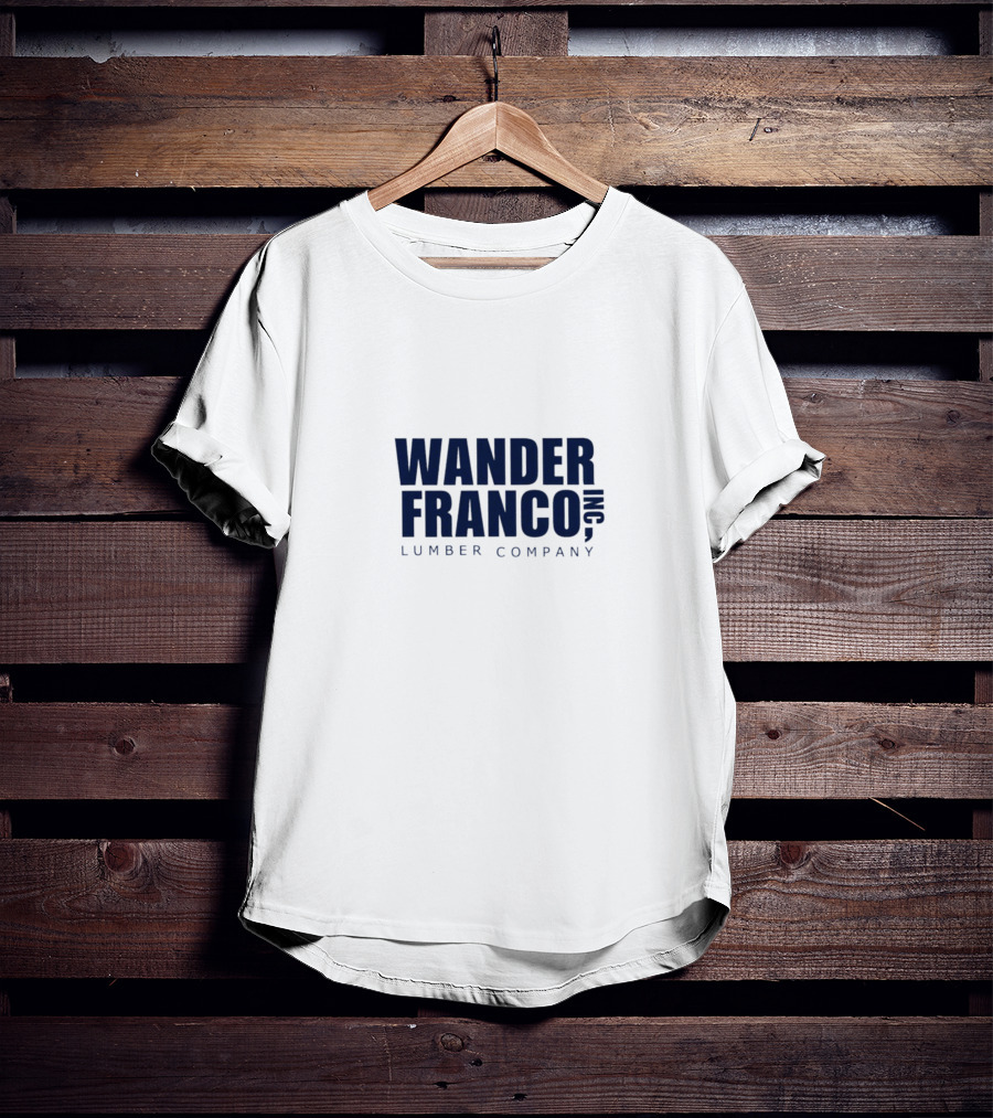 Wander Franco Inc Lumber Company Tampa Bay Rays T-Shirt