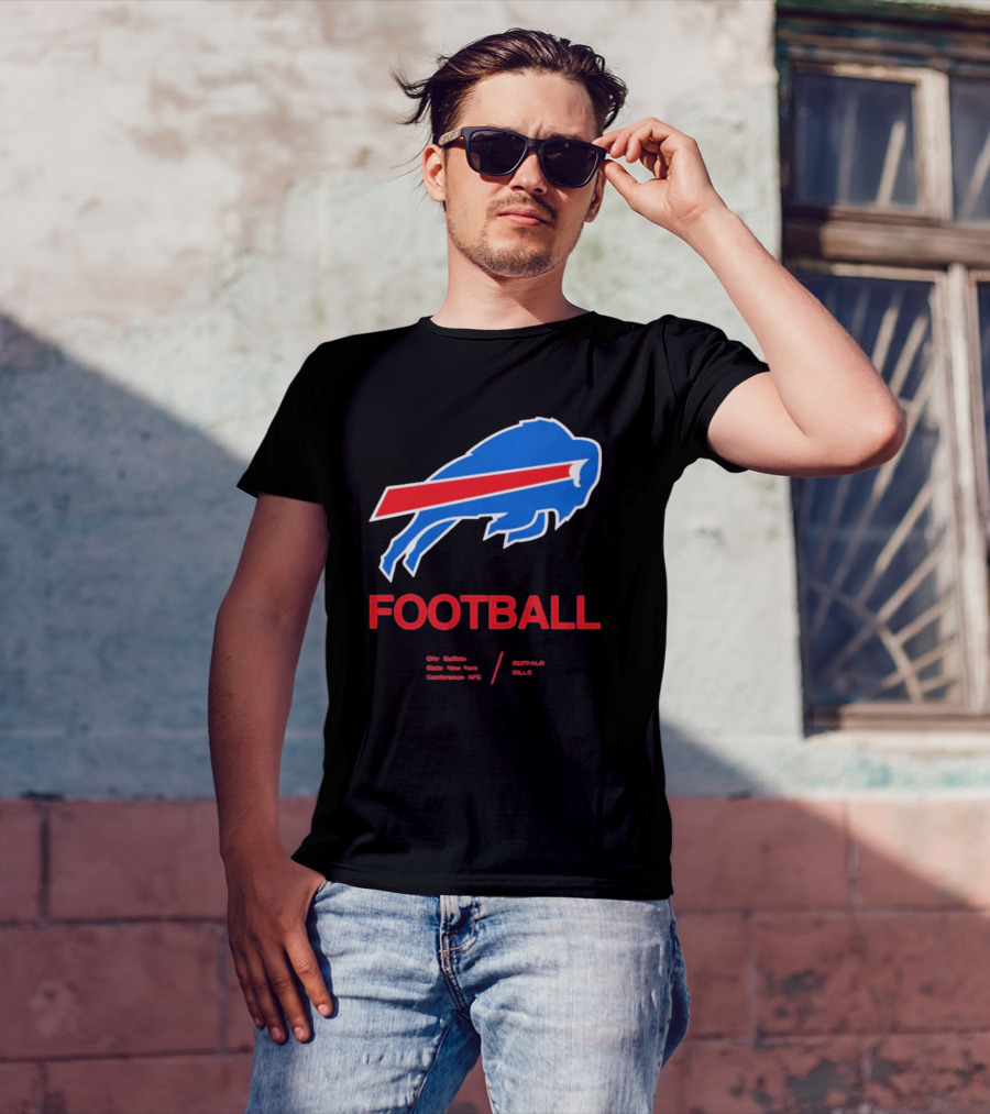 Buffalo Bills Football Marissa Figueroa Wears T-Shirt