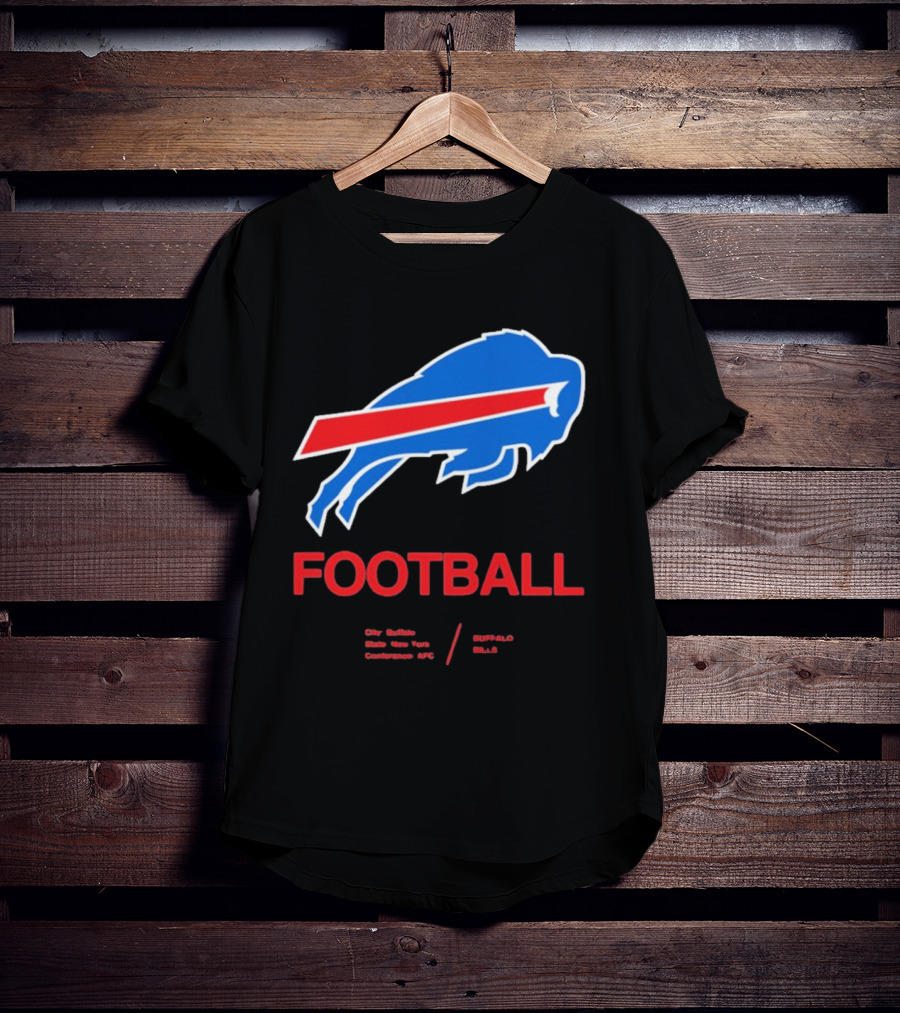 Buffalo Bills Football Marissa Figueroa Wears T-Shirt