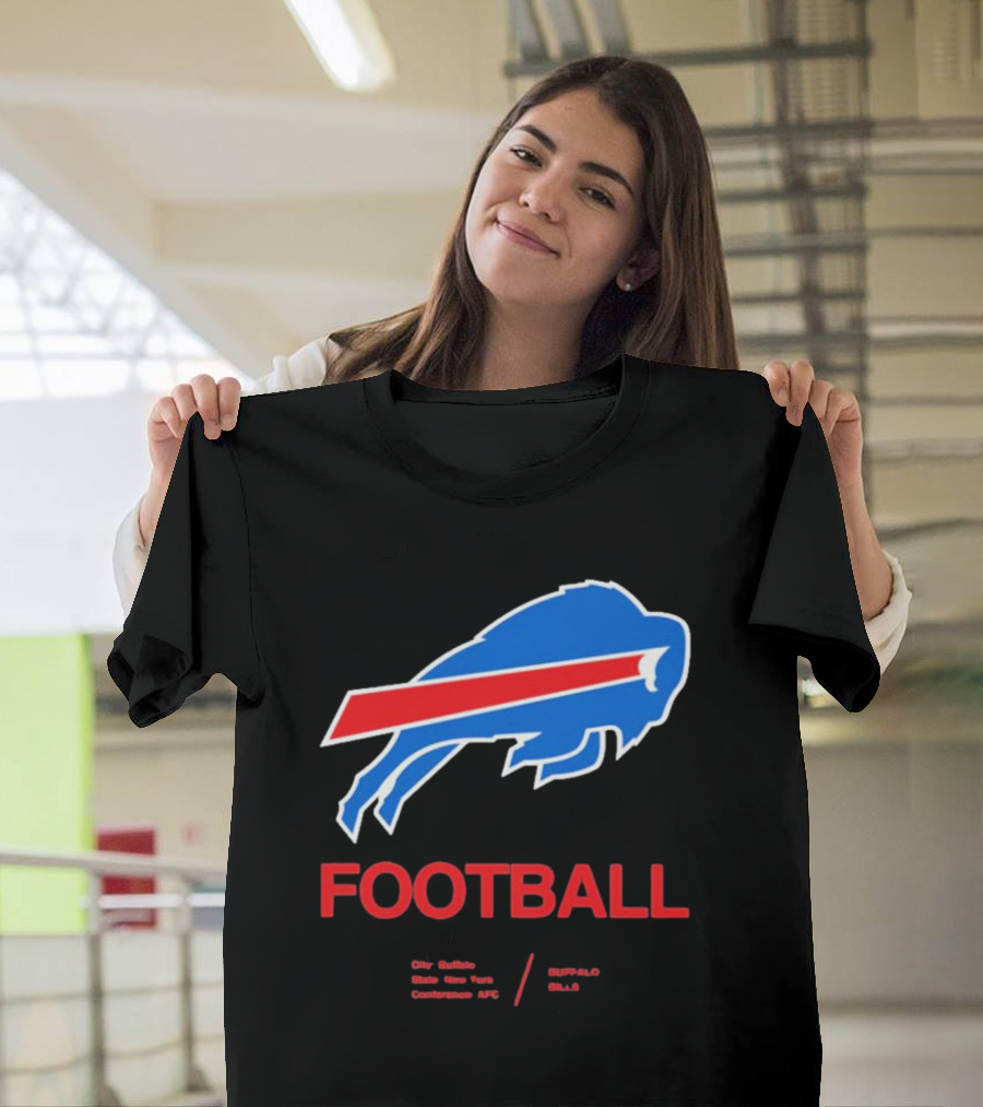 Buffalo Bills Football Marissa Figueroa Wears T-Shirt