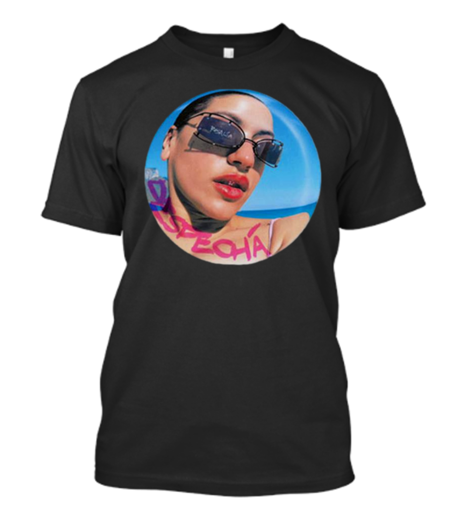 Rosalia Motomami Despecha Sunglasses Beach Vibe T-Shirt