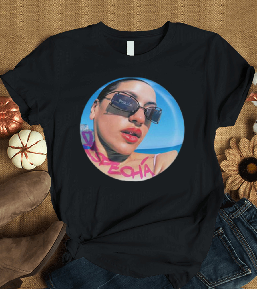 Rosalia Motomami Despecha Sunglasses Beach Vibe T-Shirt