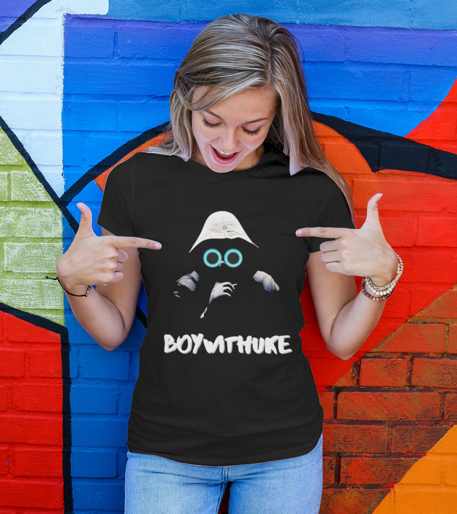 BOYWITHUKE Hoodie And Mask T-Shirt