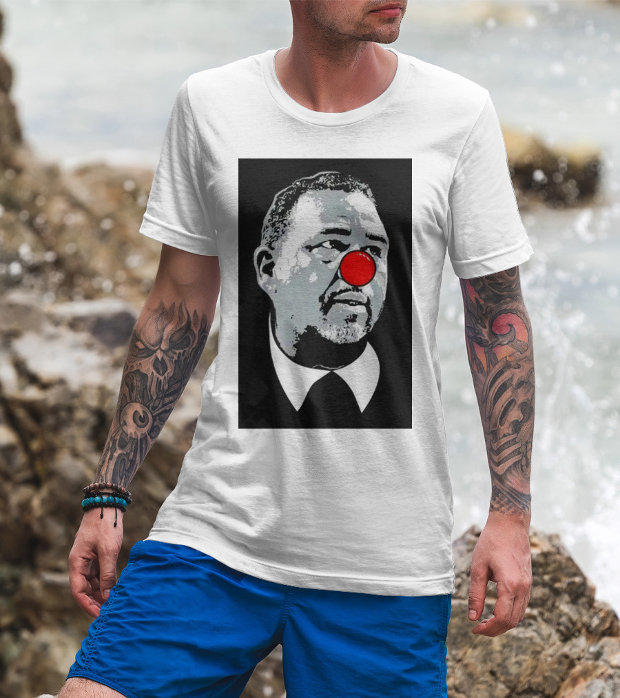 Ed Cooley Clown Red Nose Caricature T-Shirt