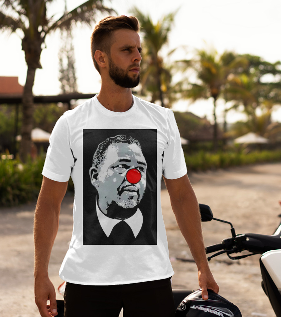 Ed Cooley Clown Red Nose Caricature T-Shirt