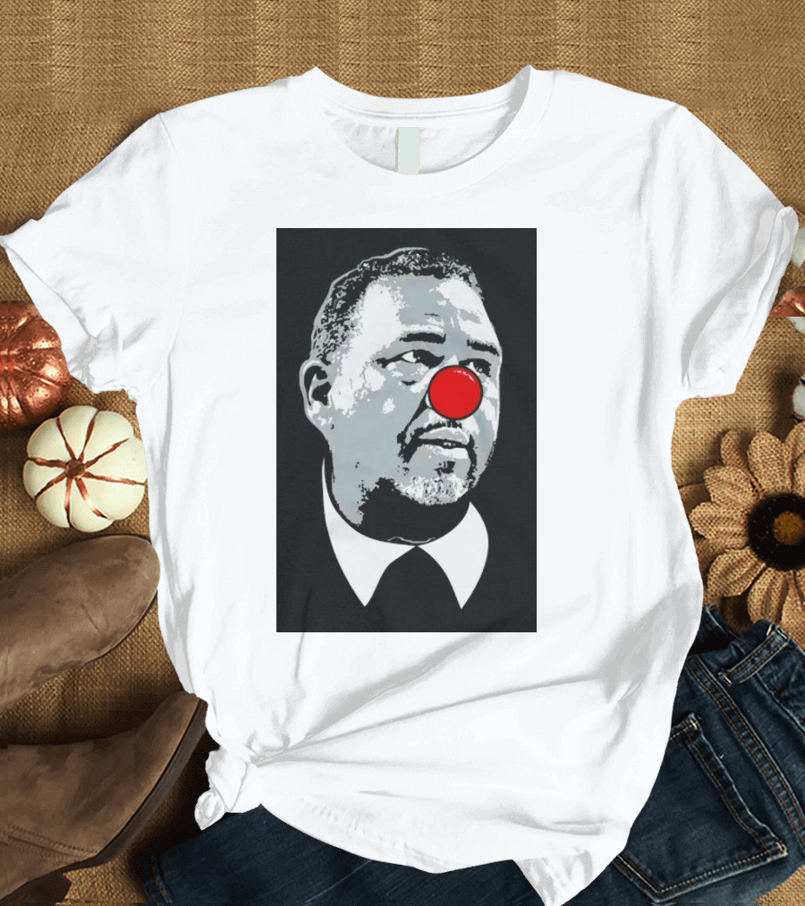 Ed Cooley Clown Red Nose Caricature T-Shirt