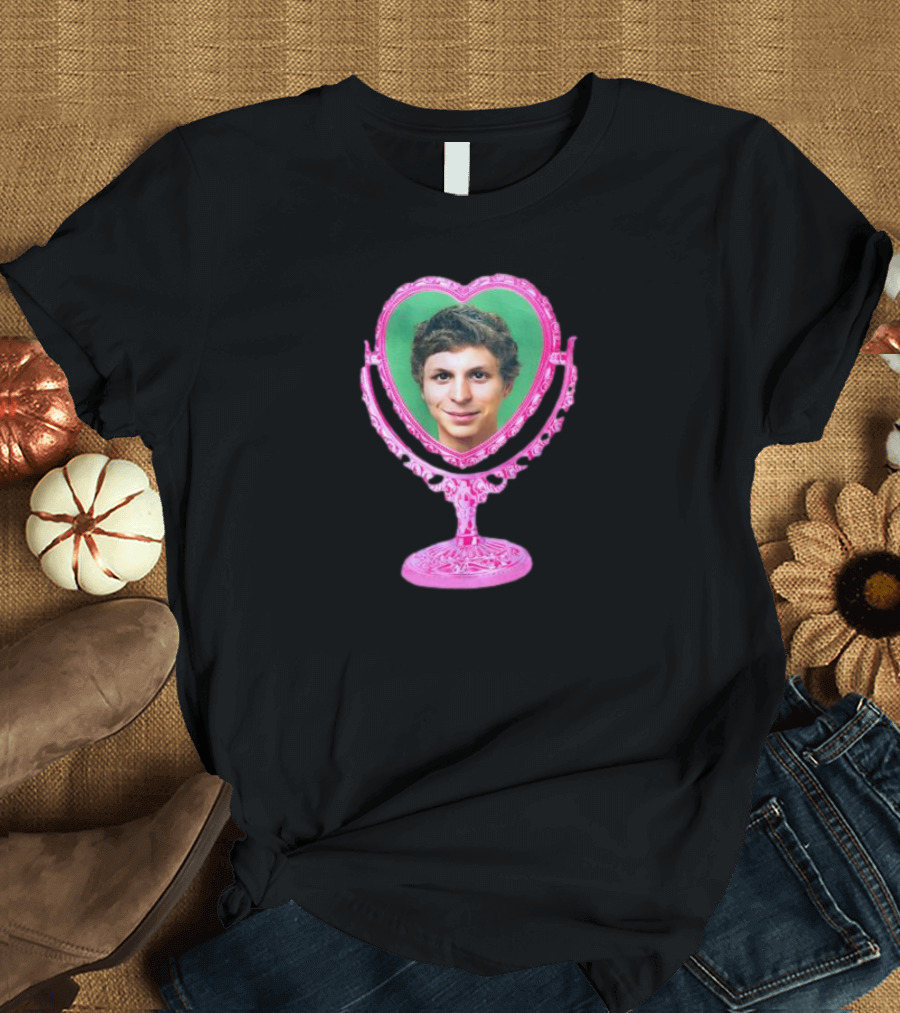 Michael Cera Heart Frame T-Shirt