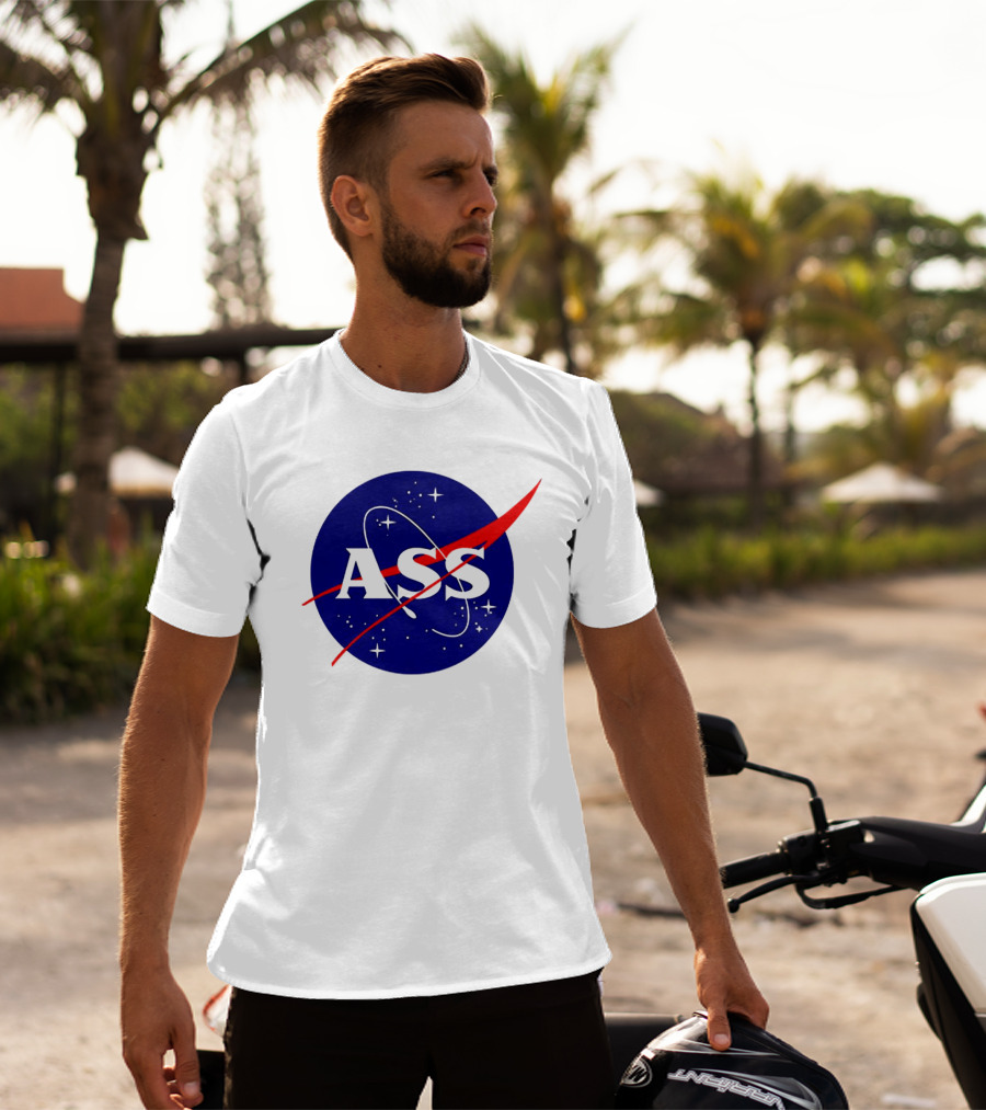 Nasa Ass Logo Space T-Shirt