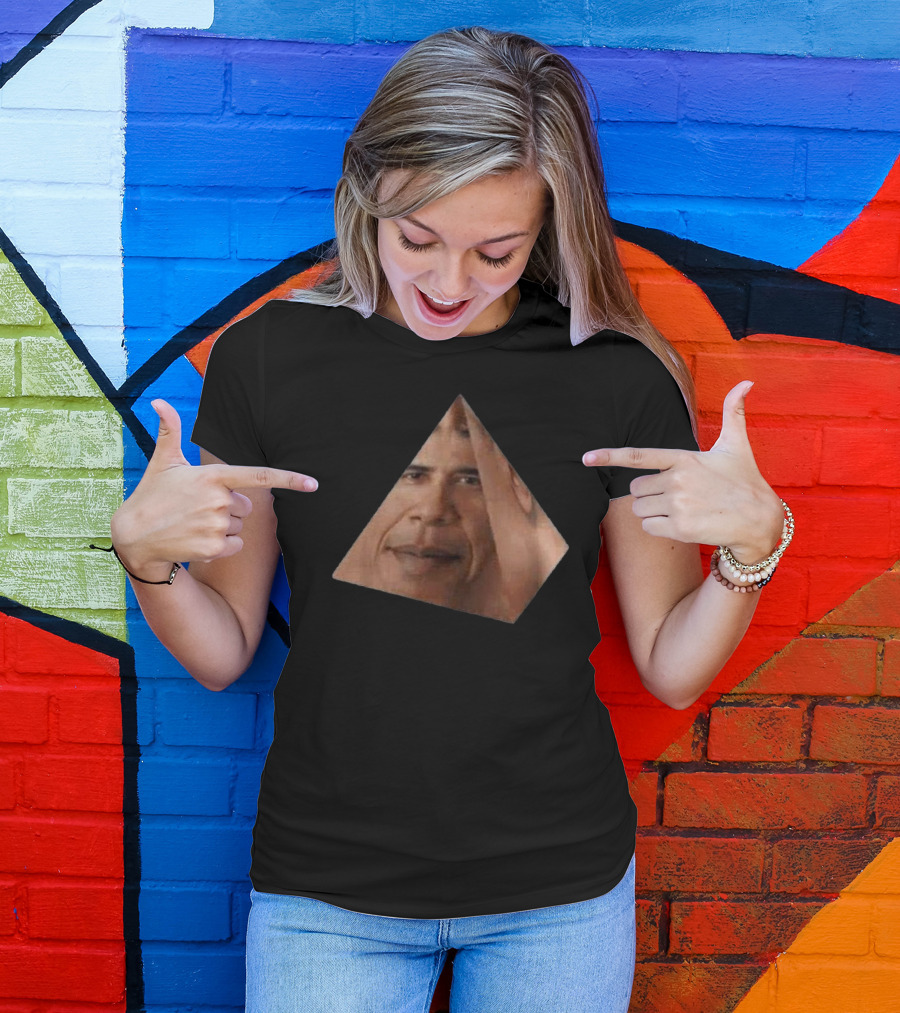 Obama Obamium Pyramid Face T-Shirt