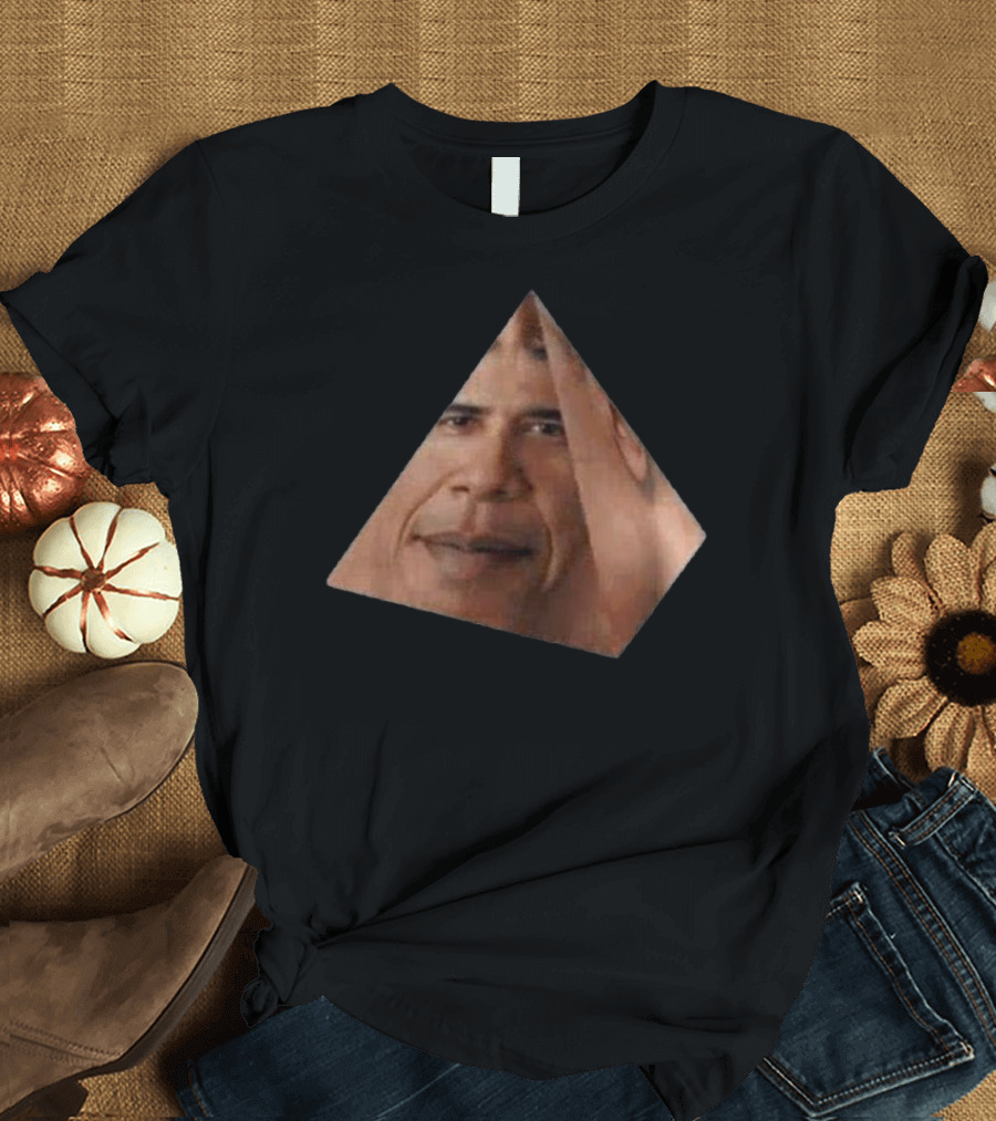 Obama Obamium Pyramid Face T-Shirt