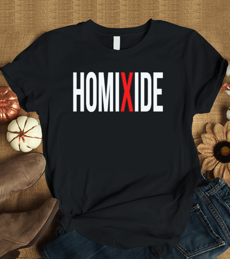 Homixide Gang Bold White T-Shirt