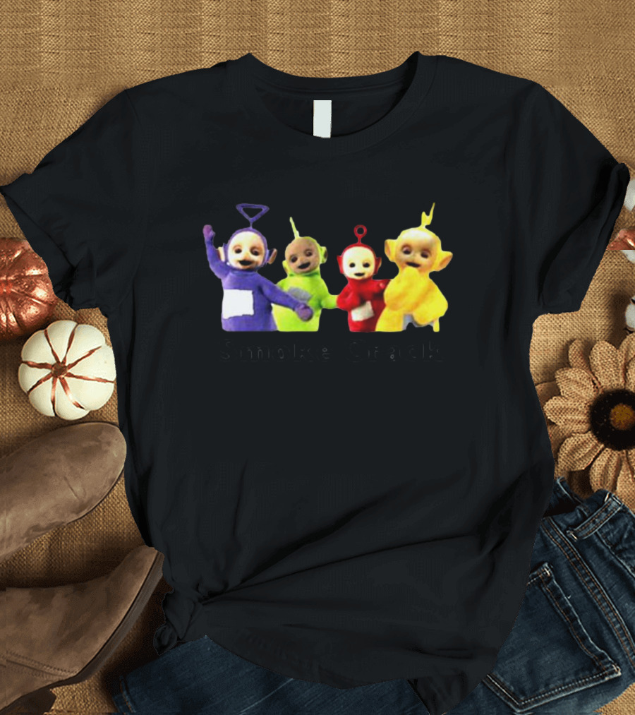 Teletubbies Smoke Crack T-Shirt