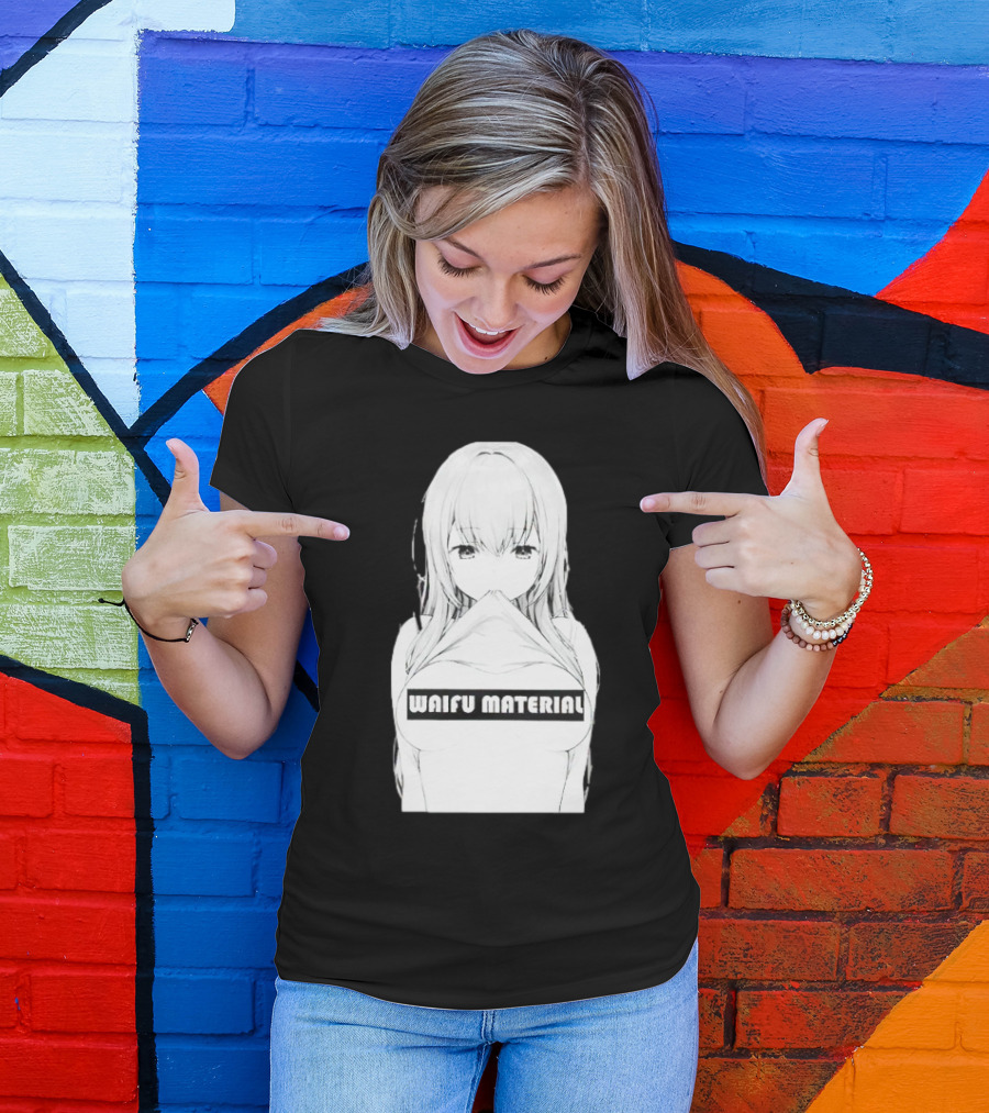 Waifu Material Anime Girl Manga T-Shirt