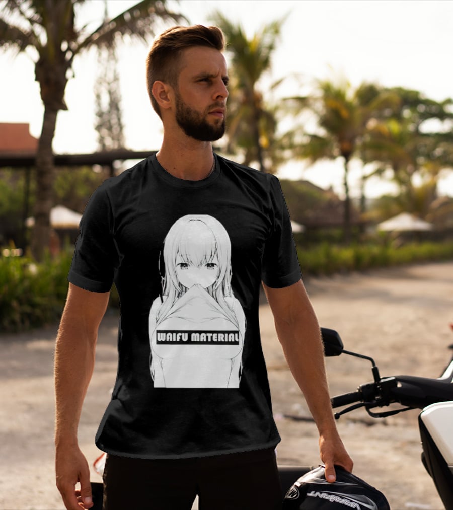 Waifu Material Anime Girl Manga T-Shirt