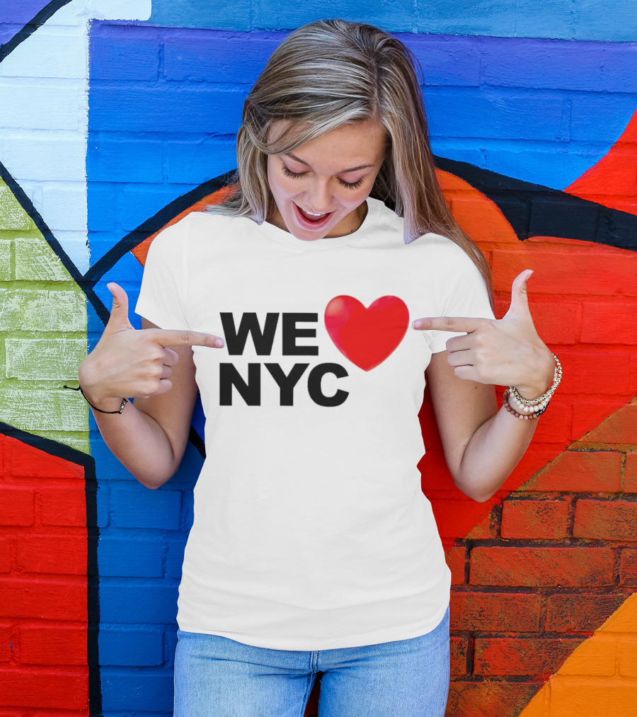 WE Heart NYC Red Love T-Shirt
