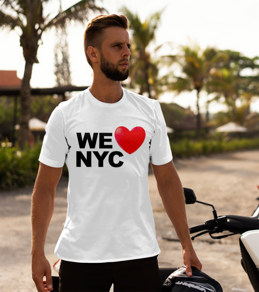WE Heart NYC Red Love T-Shirt